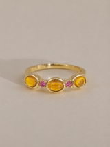 citrine lifestyle - Stackable Ring in 14K Gold