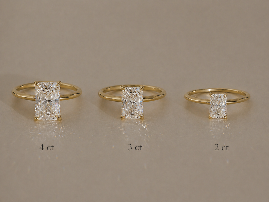 The Destin - all three carat options